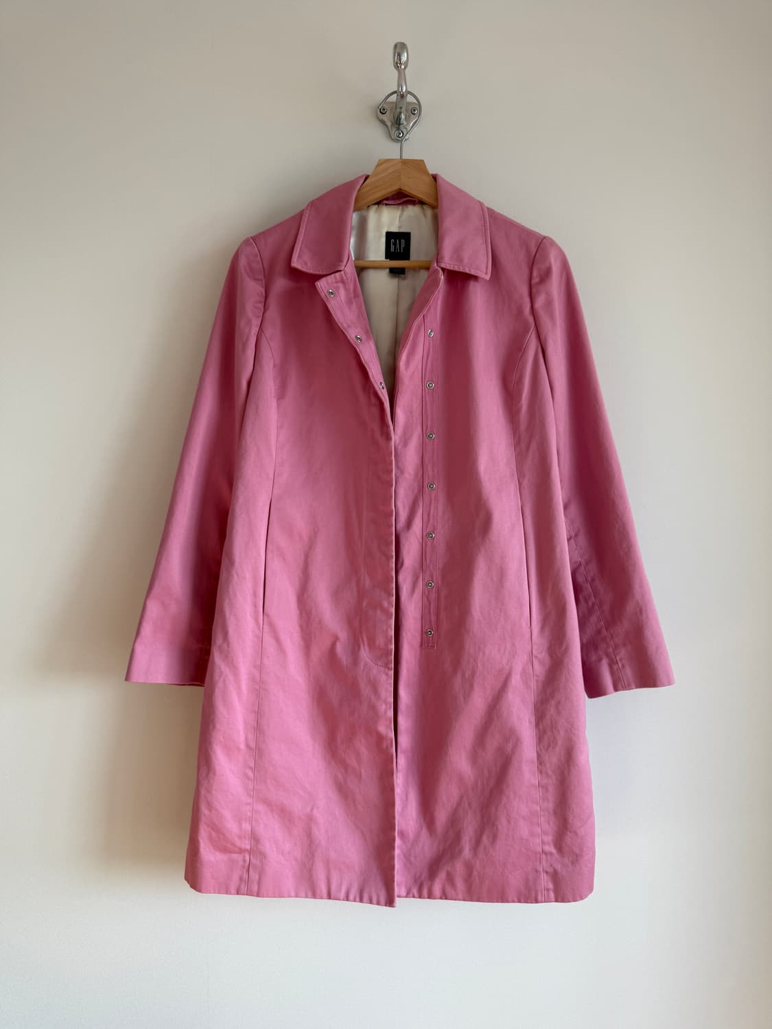 갭(GAP) 핑크 싱글 코트 상품이미지1