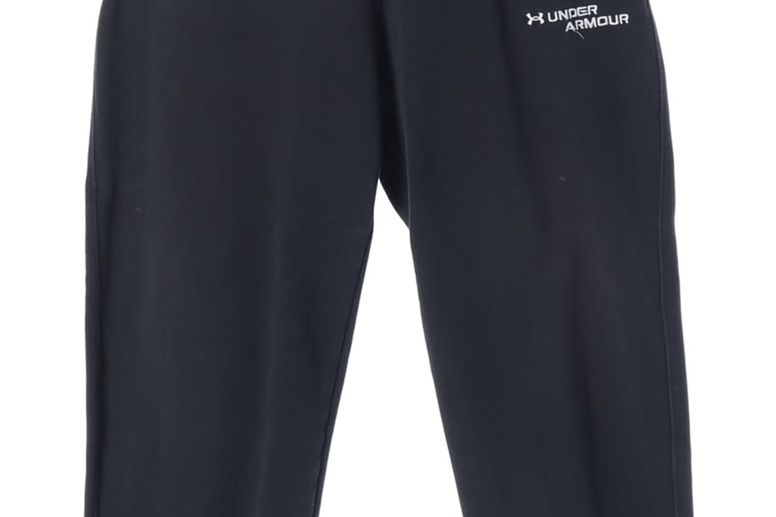 언더아머 루즈핏 코튼 조거 팬츠 블랙 L 상품이미지4