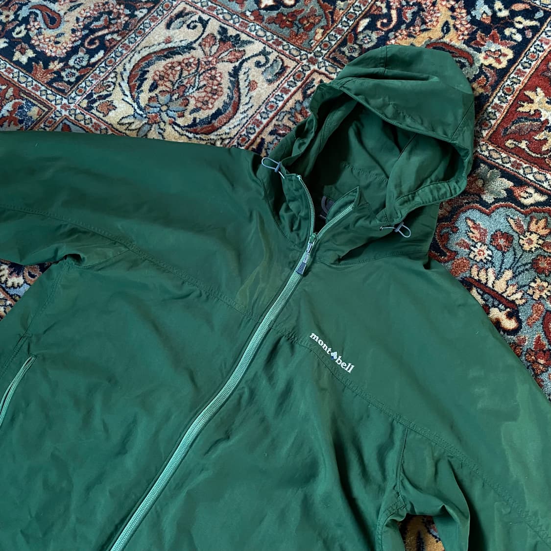 🌊Mont-Bell deep green O.D parka 상품이미지4
