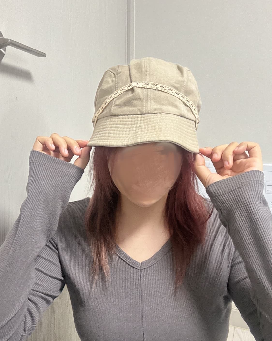 키쿠 백 스냅 모리 벙거지 상품이미지8