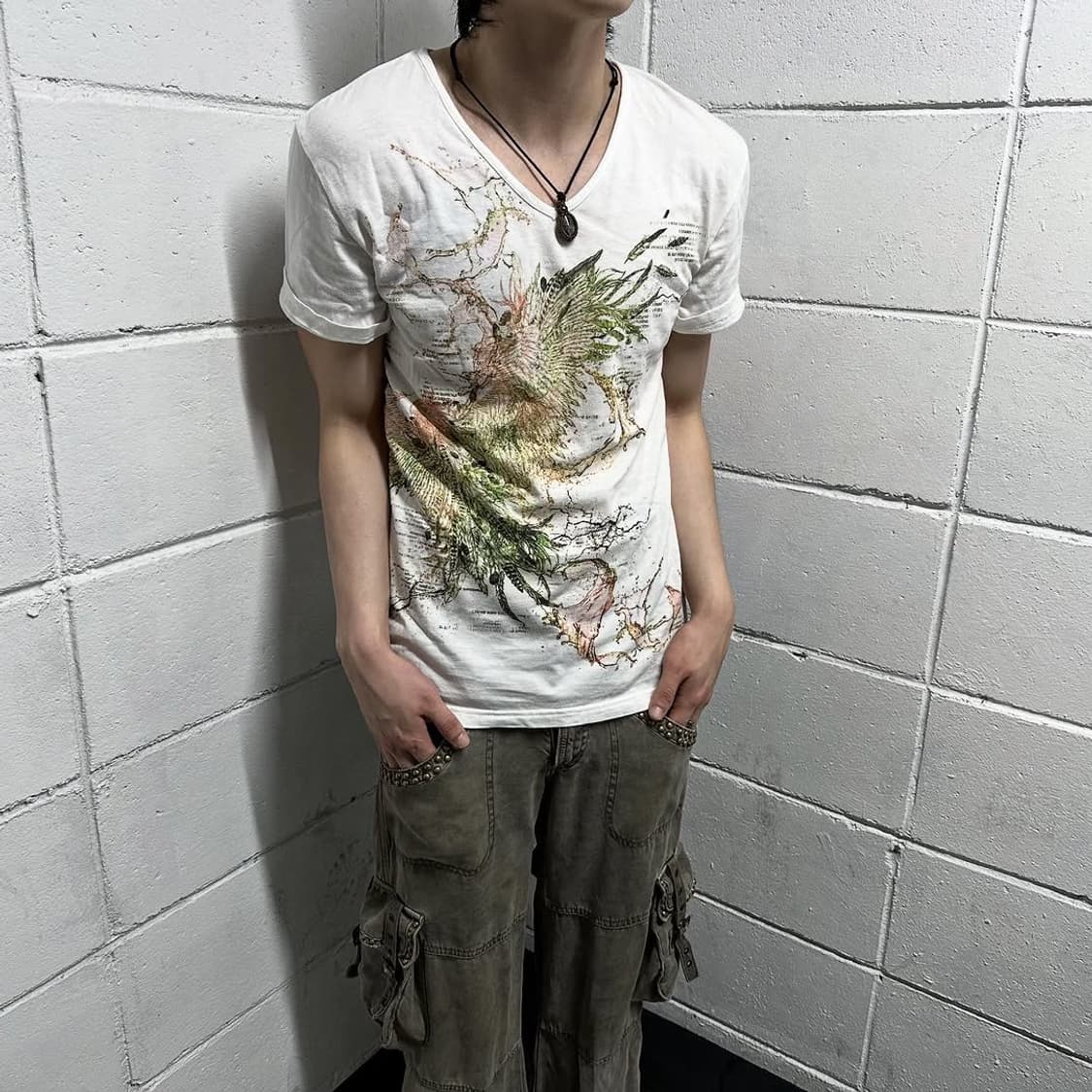 schlussel phoenix printing short 상품이미지1