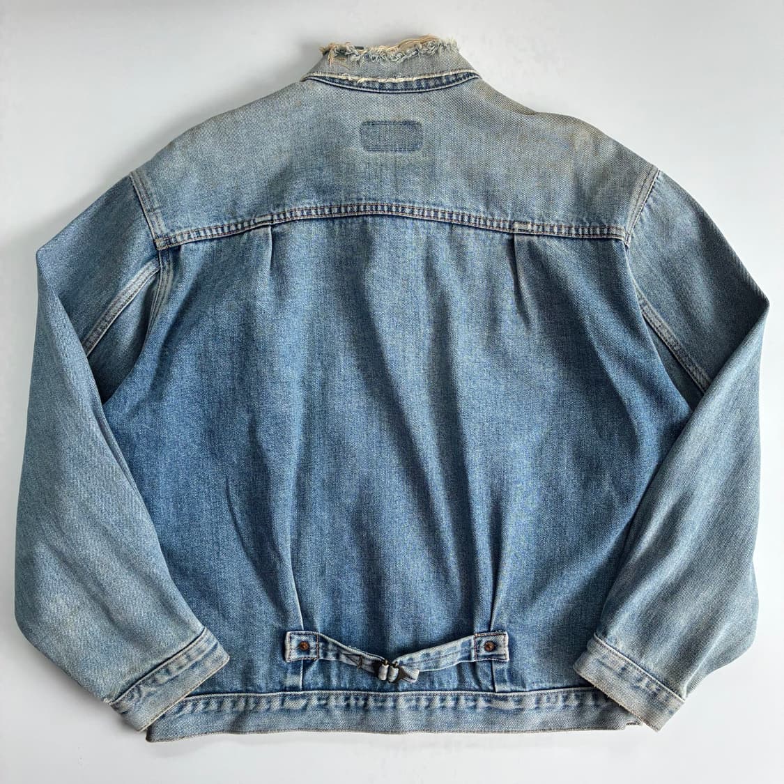 Levi‘s 리바이스OG 1세대 LVC 1936 워싱 신치백 데님 자켓 상품이미지3