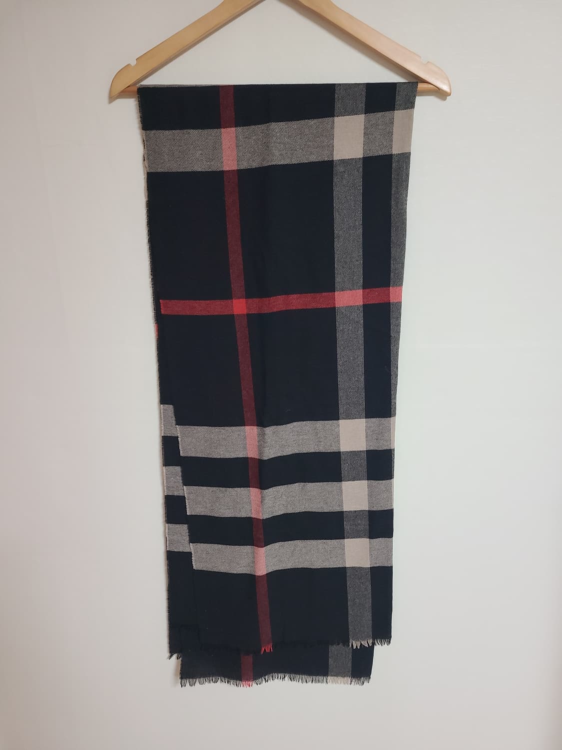 버버리 체크 메가 머플러 목도리 상품이미지1