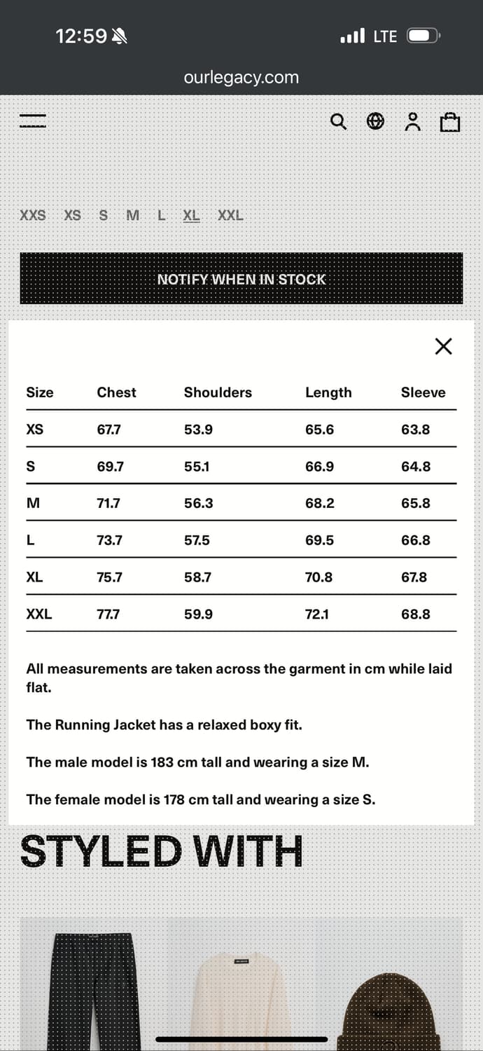 [XL] 25 아워레가시 워크샵 바람막이 블랙 상품이미지5
