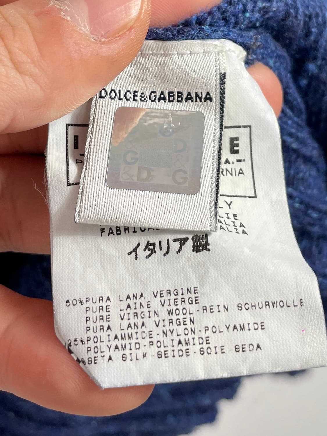 돌체엔가바나 보카시 라운드 니트 (on.09) 상품이미지5