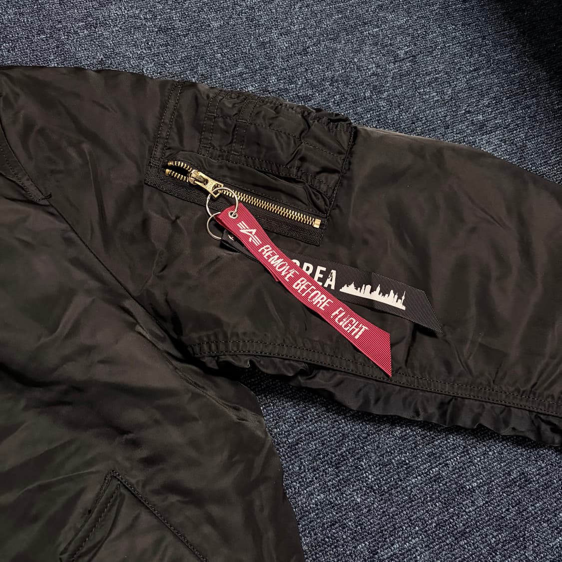 알파인더스트리 리버시블 ma-1 자켓 상품이미지5