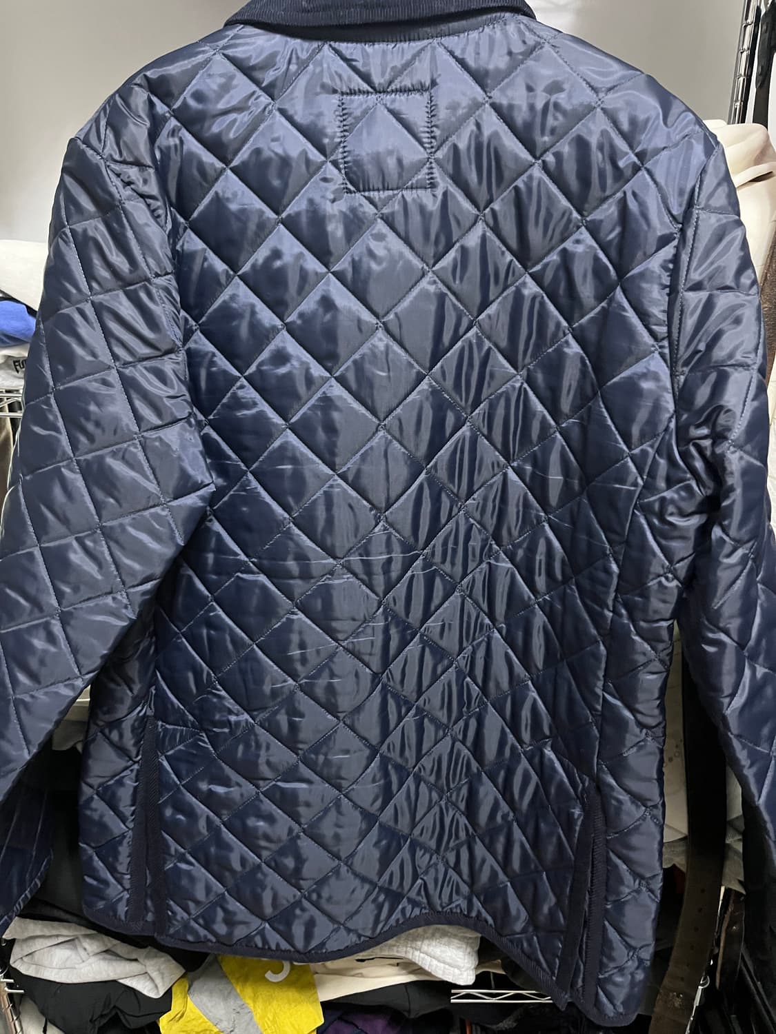 라벤햄 퀼팅자켓 네이비 L 상품이미지3