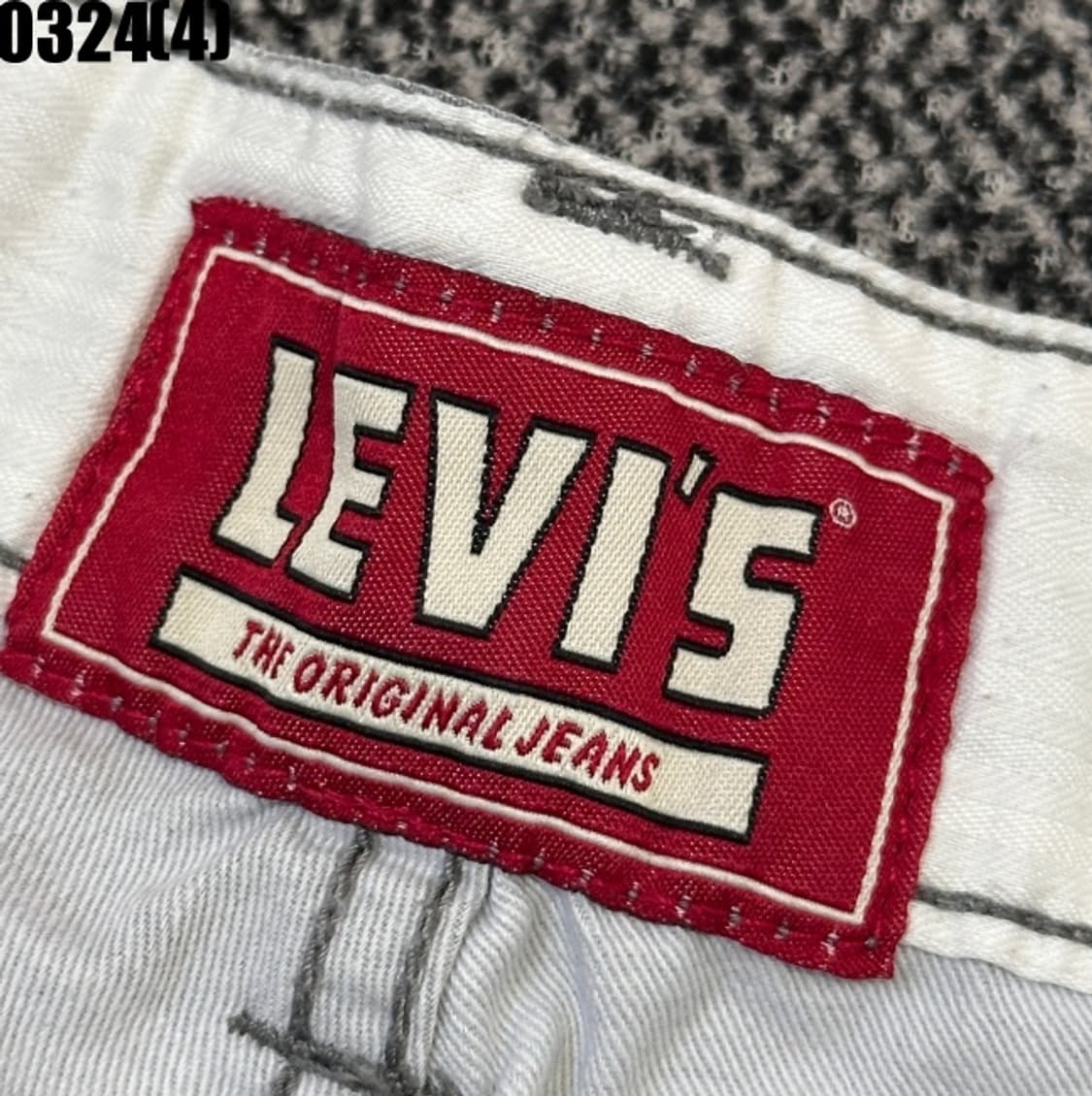 W34 리바이스 카고 반바지 회색 카모 패턴 0324(4) 상품이미지2