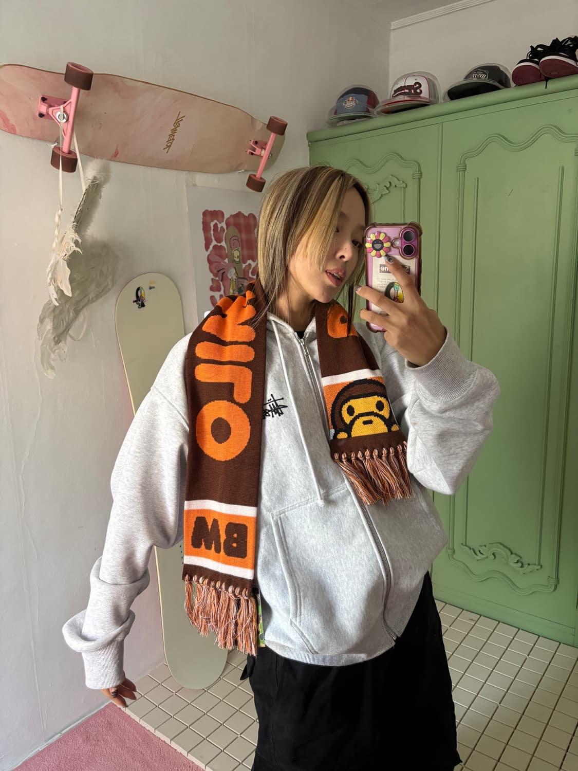 베이프 마일로 머플러 상품이미지4