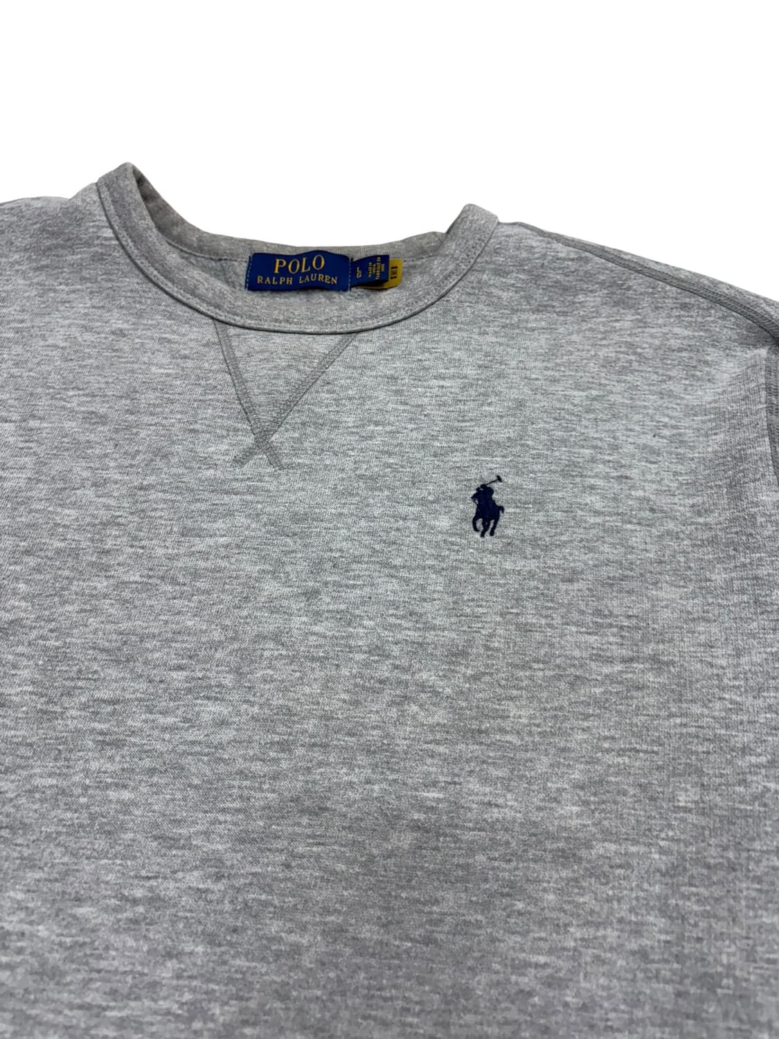 폴로랄프로렌 그레이 기모 맨투맨 상품이미지5