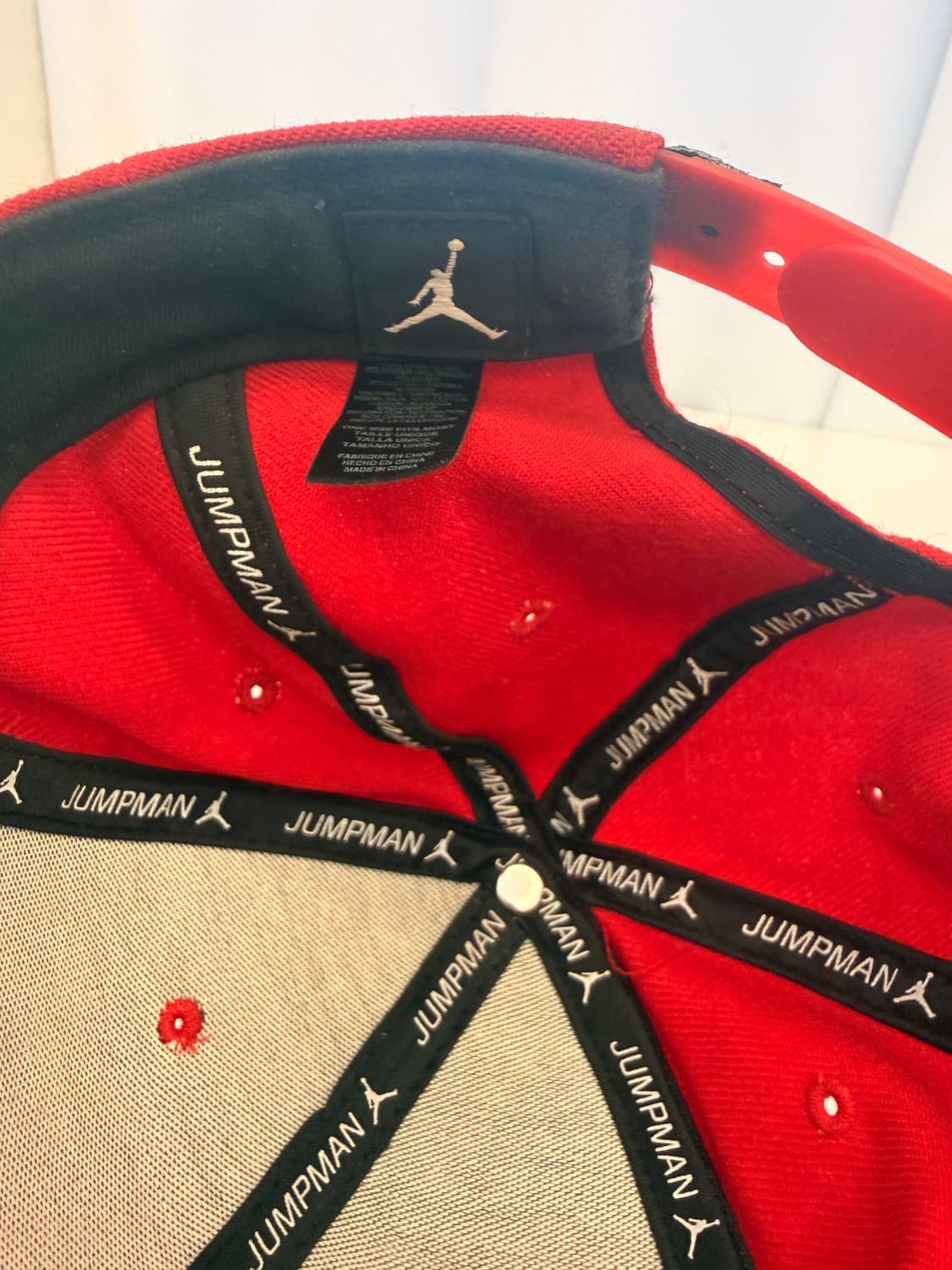나이키(NIKE) 에어조던(AIR JORDAN) 점프맨 프로 스냅백 상품이미지3