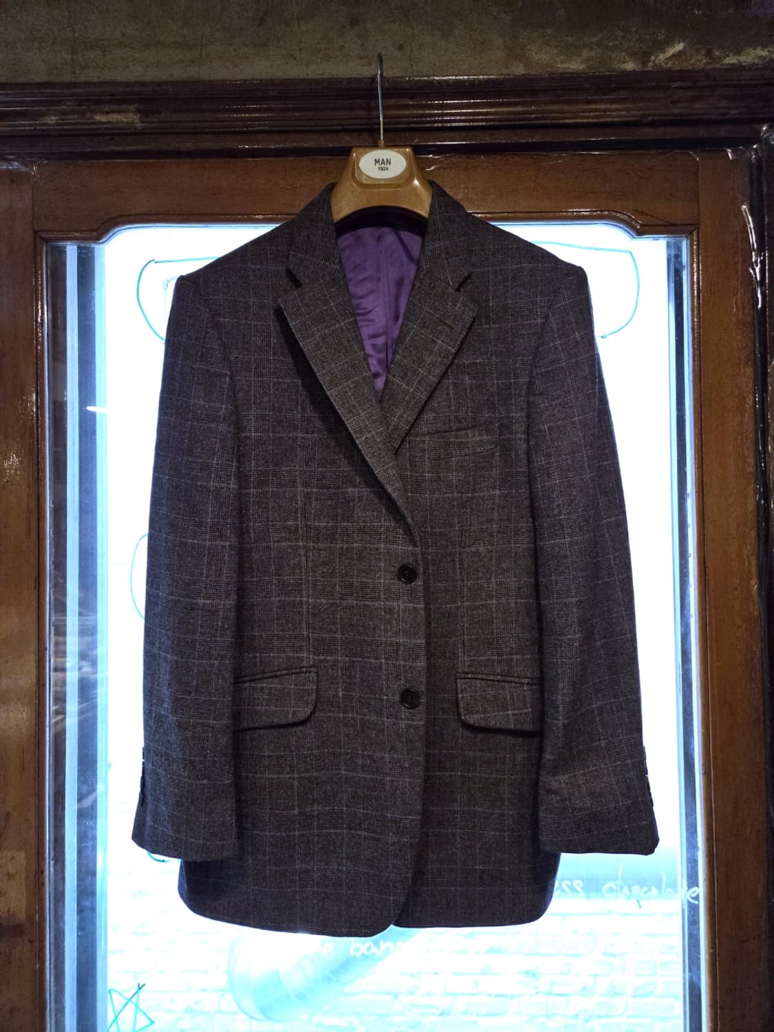 영국 비스포크 움베르토 마시 플란넬자켓  상품이미지10