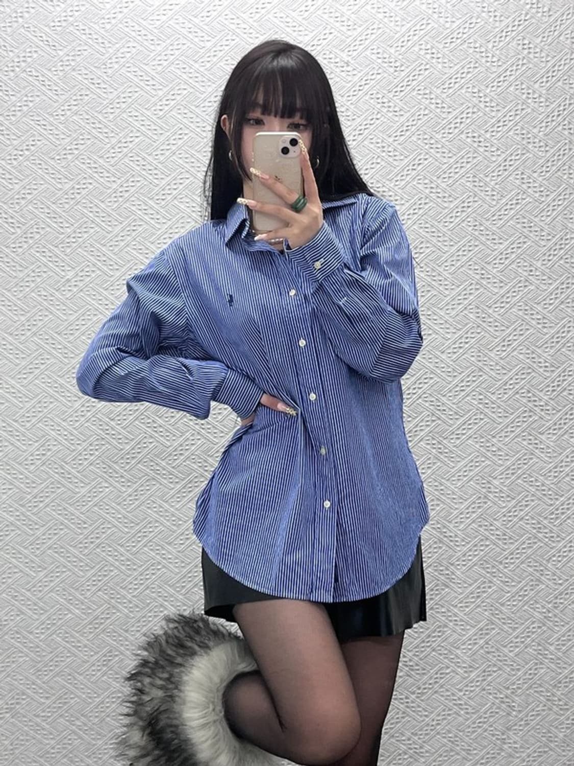 폴로 랄프로렌 모던 캐주얼 커스텀핏 드레스 셔츠 100 C10065 상품이미지1