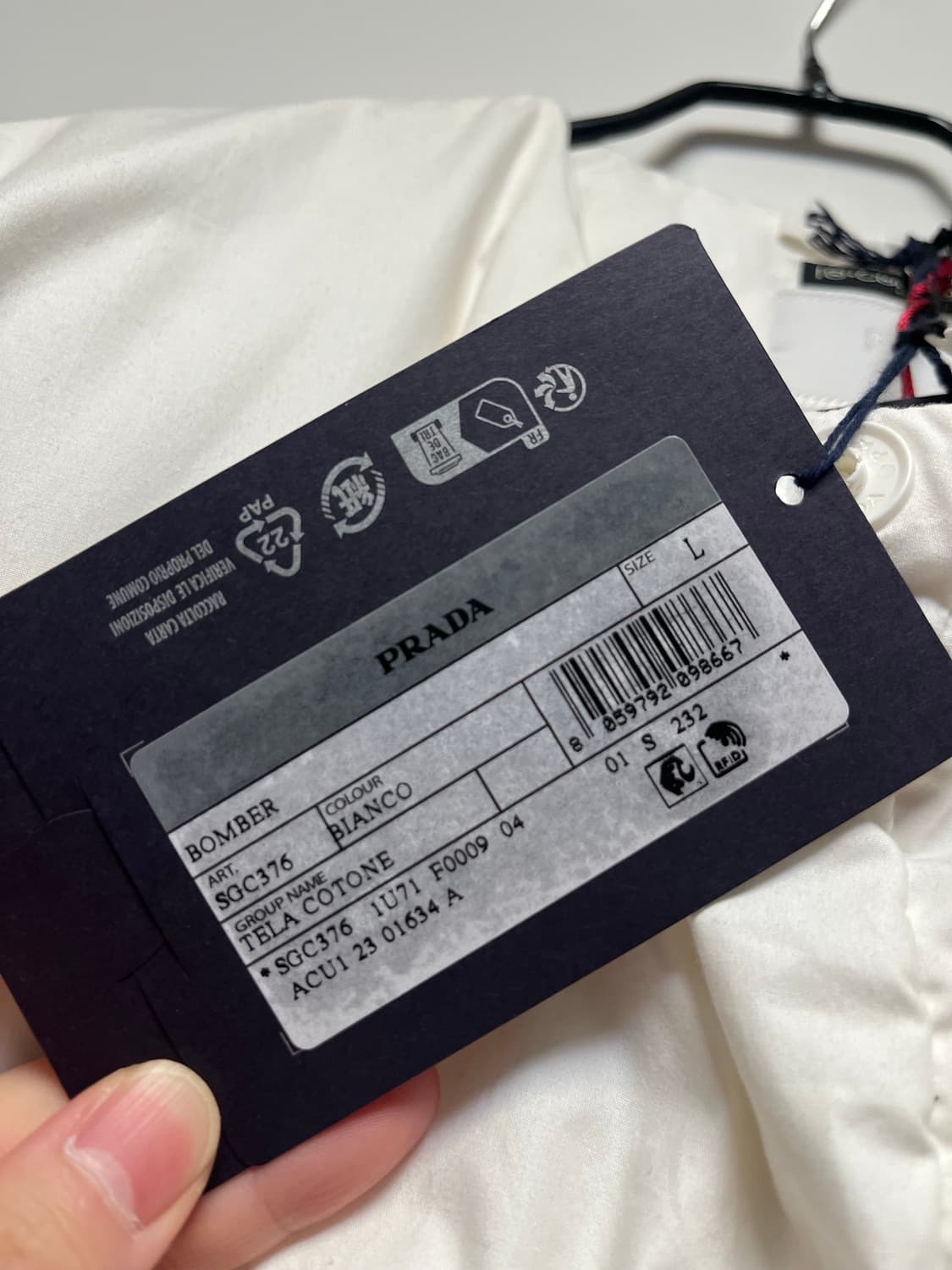 프라다 봄버 (거의 새제품) 상품이미지6