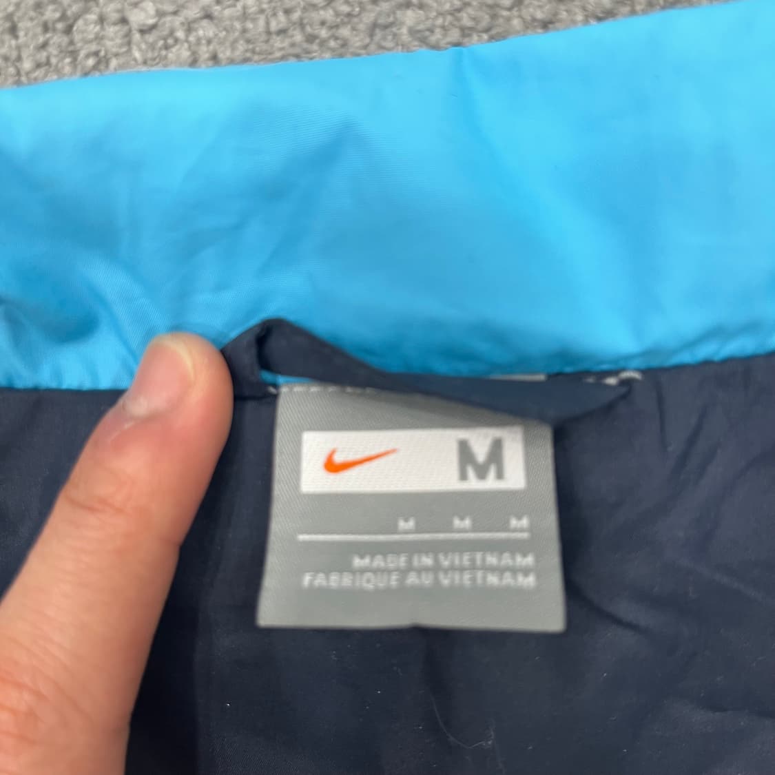 M 나이키 배색 바람막이 자켓 상품이미지5