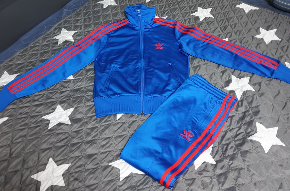 아디다스 빈티지 파이어버드 트랙 셋업 로얄블루 (S) 상품이미지1