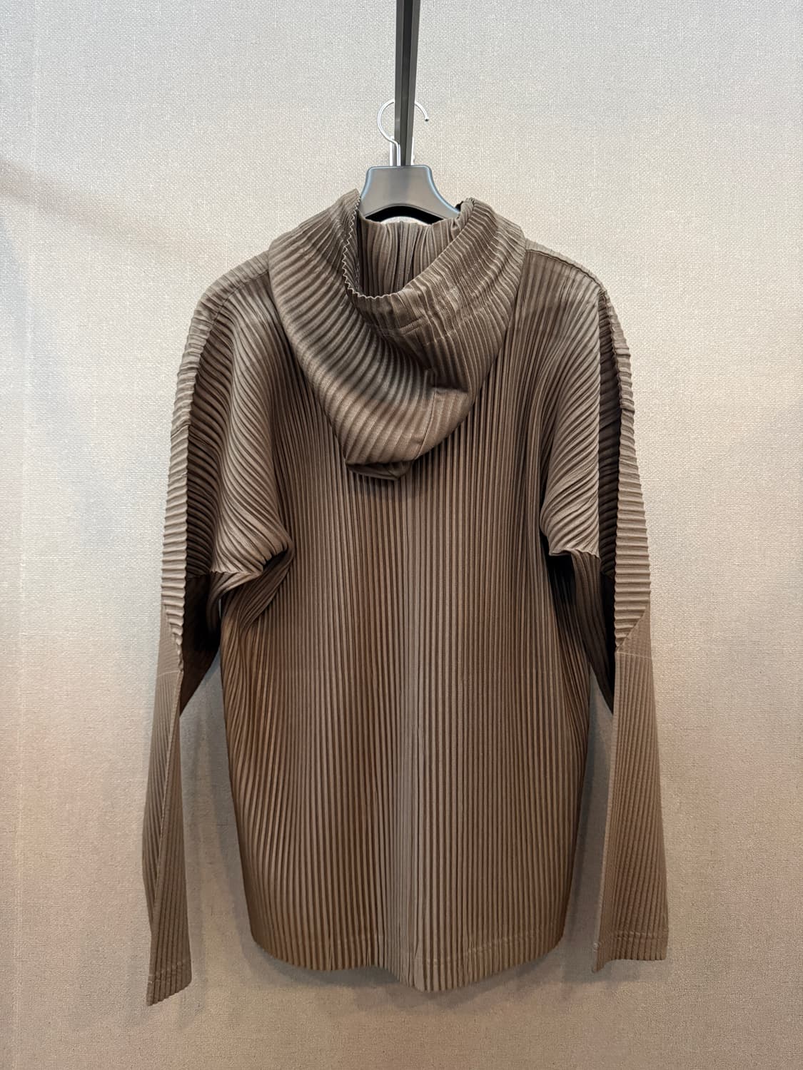 옴므플리세 후드집업 머드브라운 4사이즈 상품이미지2