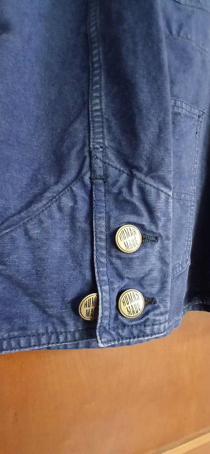 휴먼메이드 가먼트 다이드 커버올 자켓 Large 상품이미지4