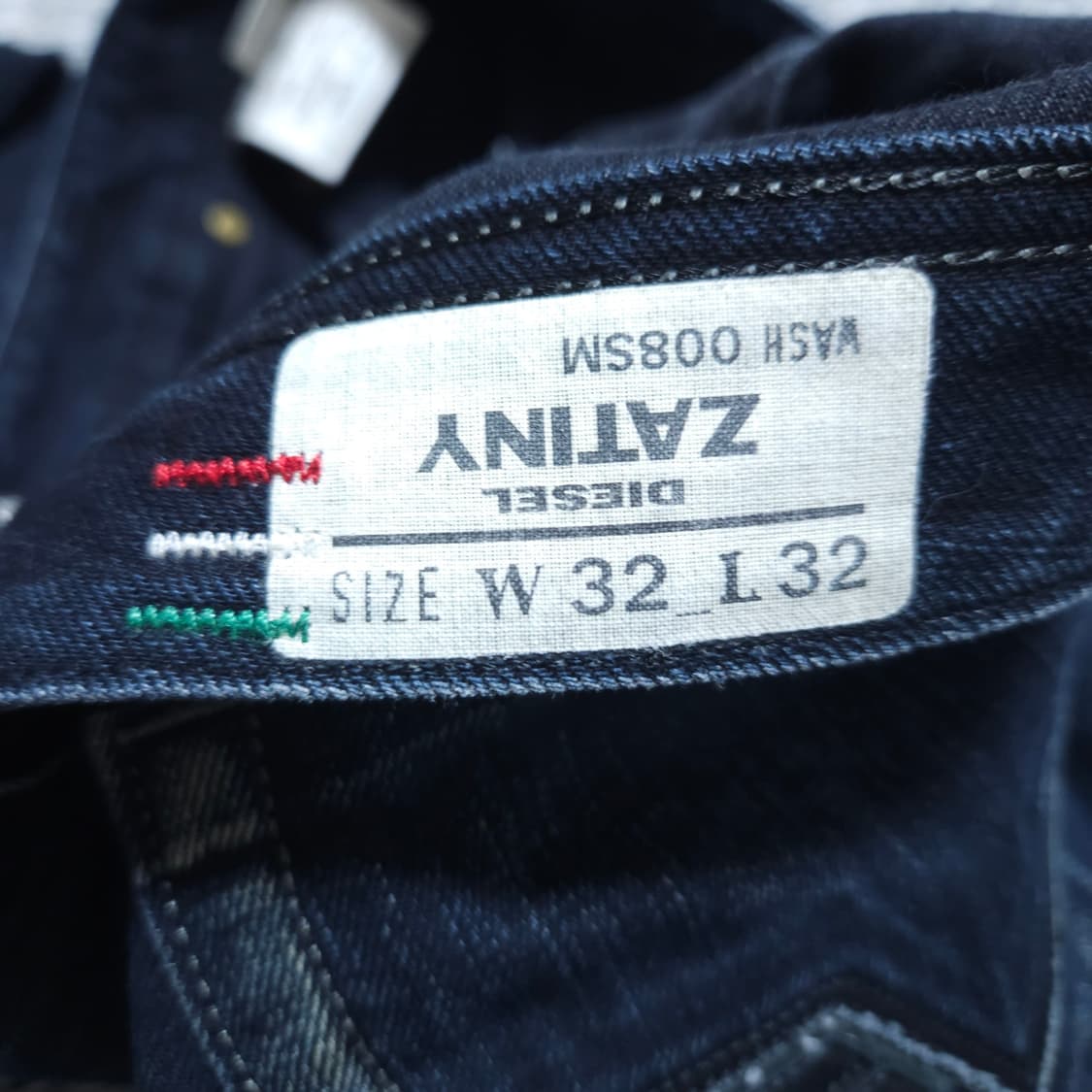 디젤)33/32 Zatiny 일자청바지 데님팬츠 / 왕눈이샵 상품이미지7