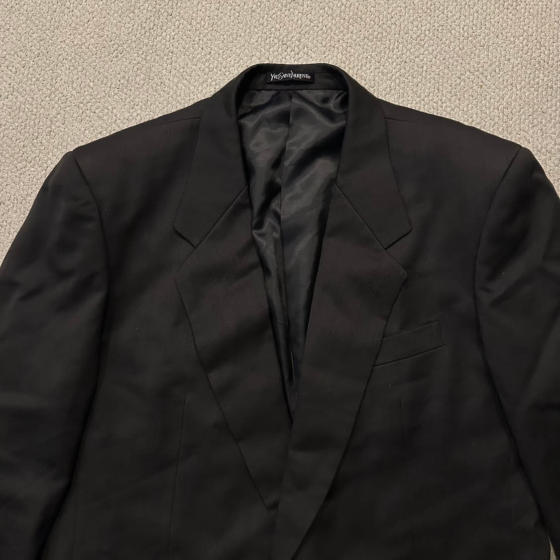 입생로랑 싱글 브레스티드 블레이저 상품이미지4