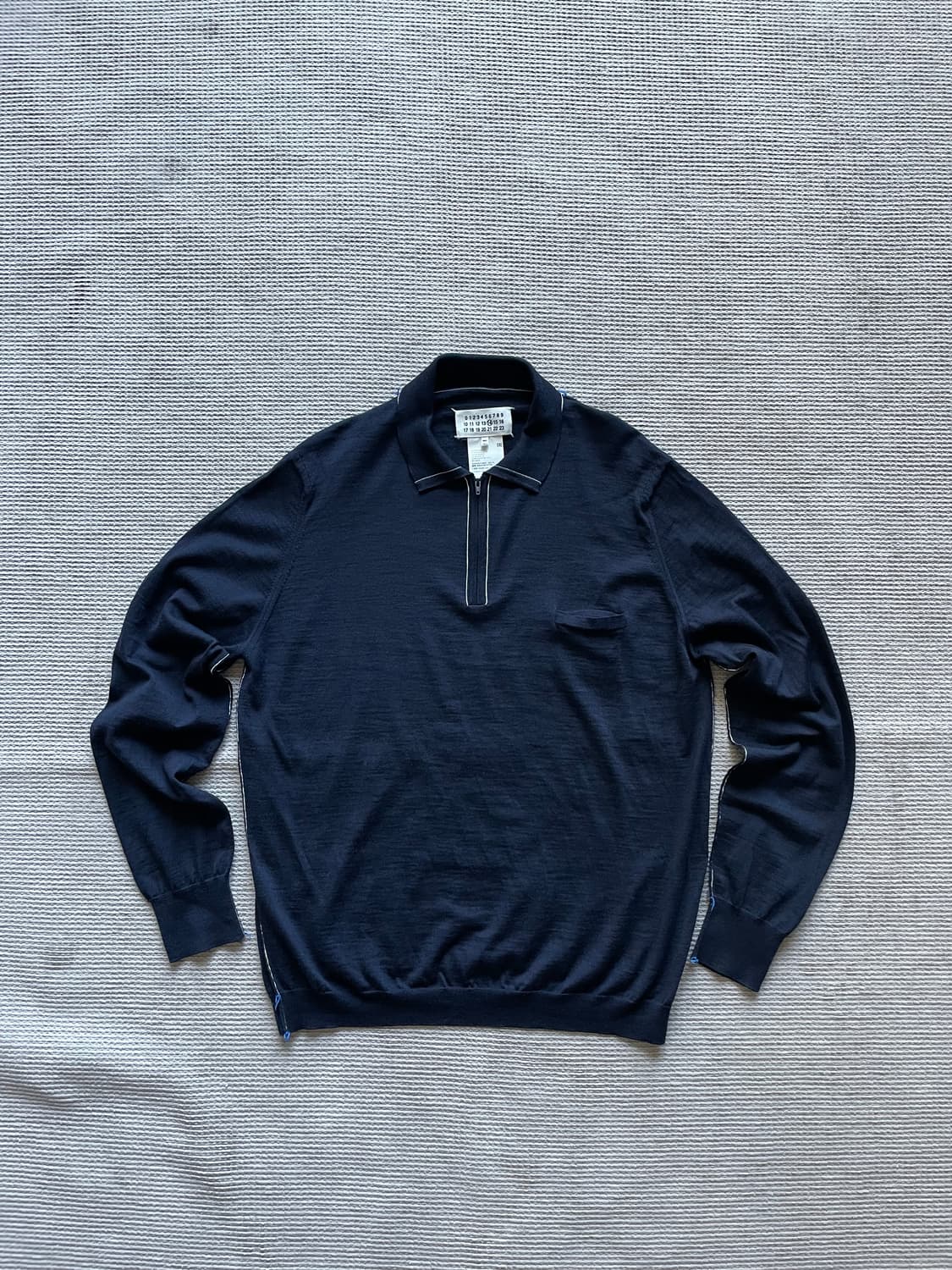 메종 마르지엘라 집업 폴로 니트 상품이미지1