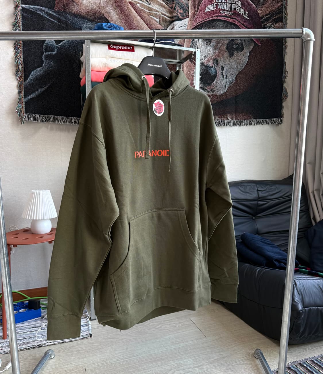 안티소셜소셜클럽 언디핏 후드티 상품이미지3