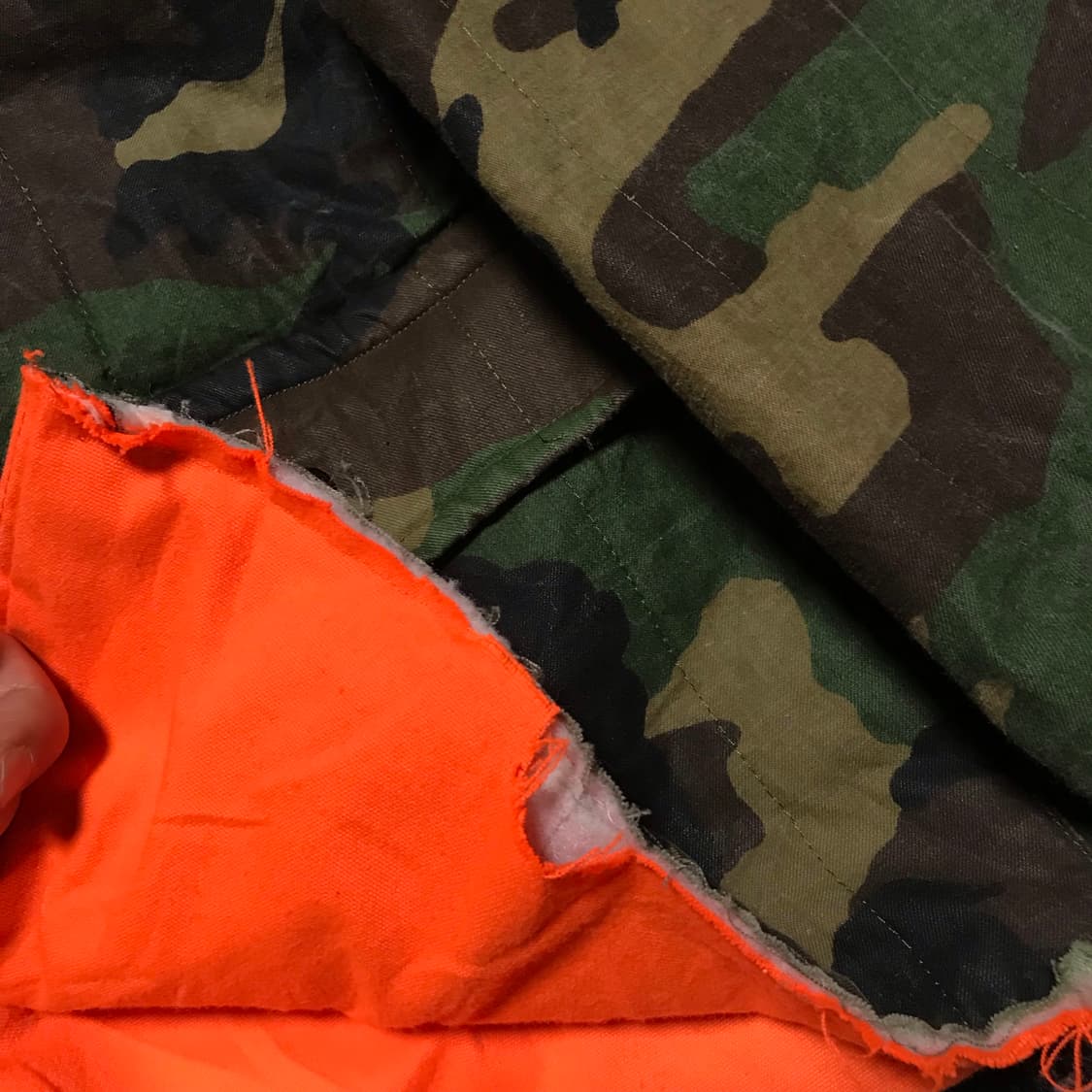 Used 재팬 빈티지 우드랜드 아미카모 리버시블 양면 파카 상품이미지5