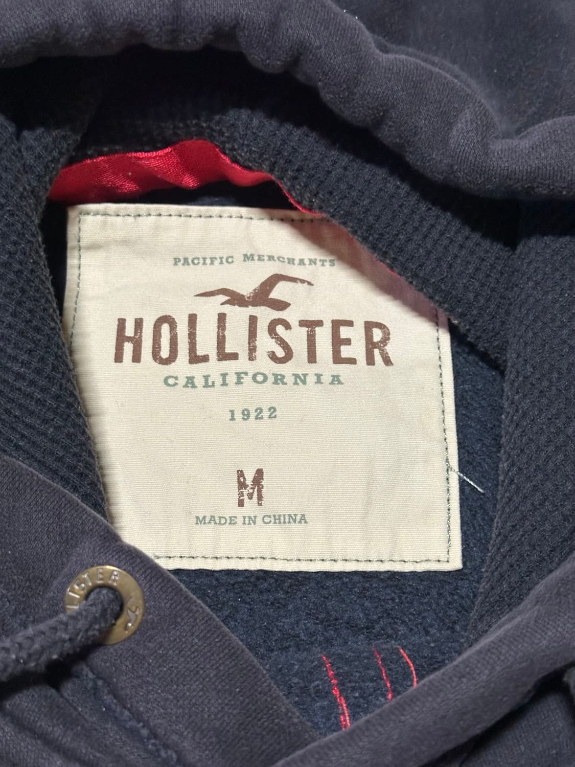 홀리스터 빅로고 후드티 M 상품이미지2