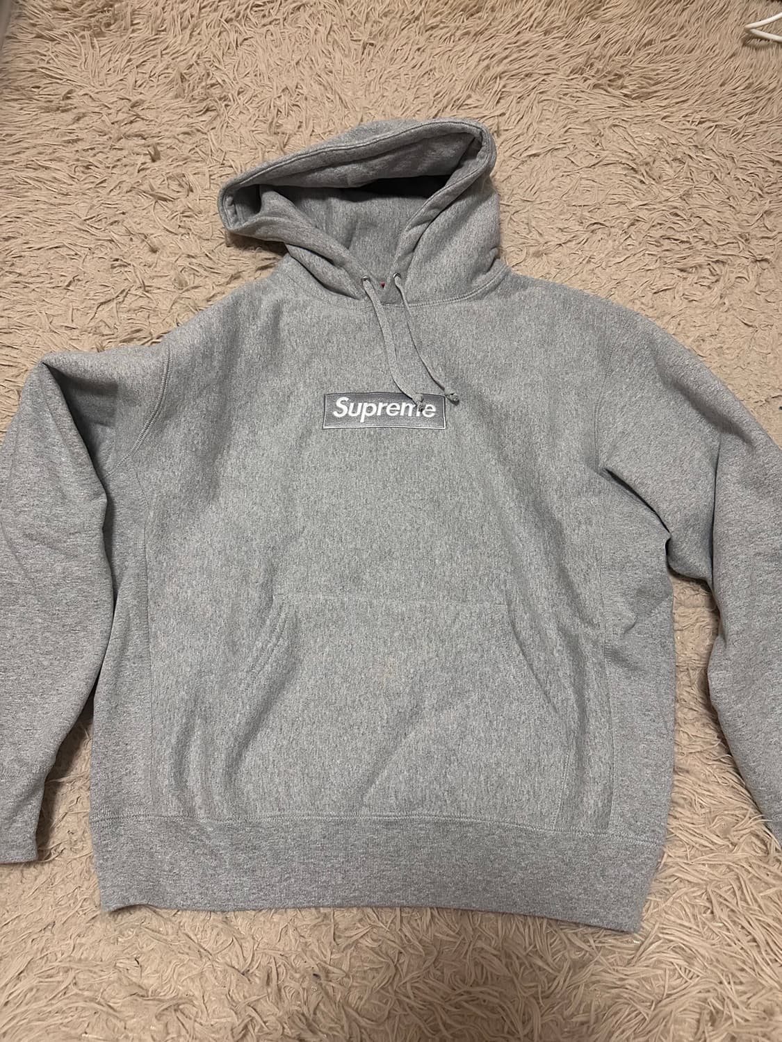 슈프림 박스 로고 후드 헤더 그레이 m사이즈 상품이미지4