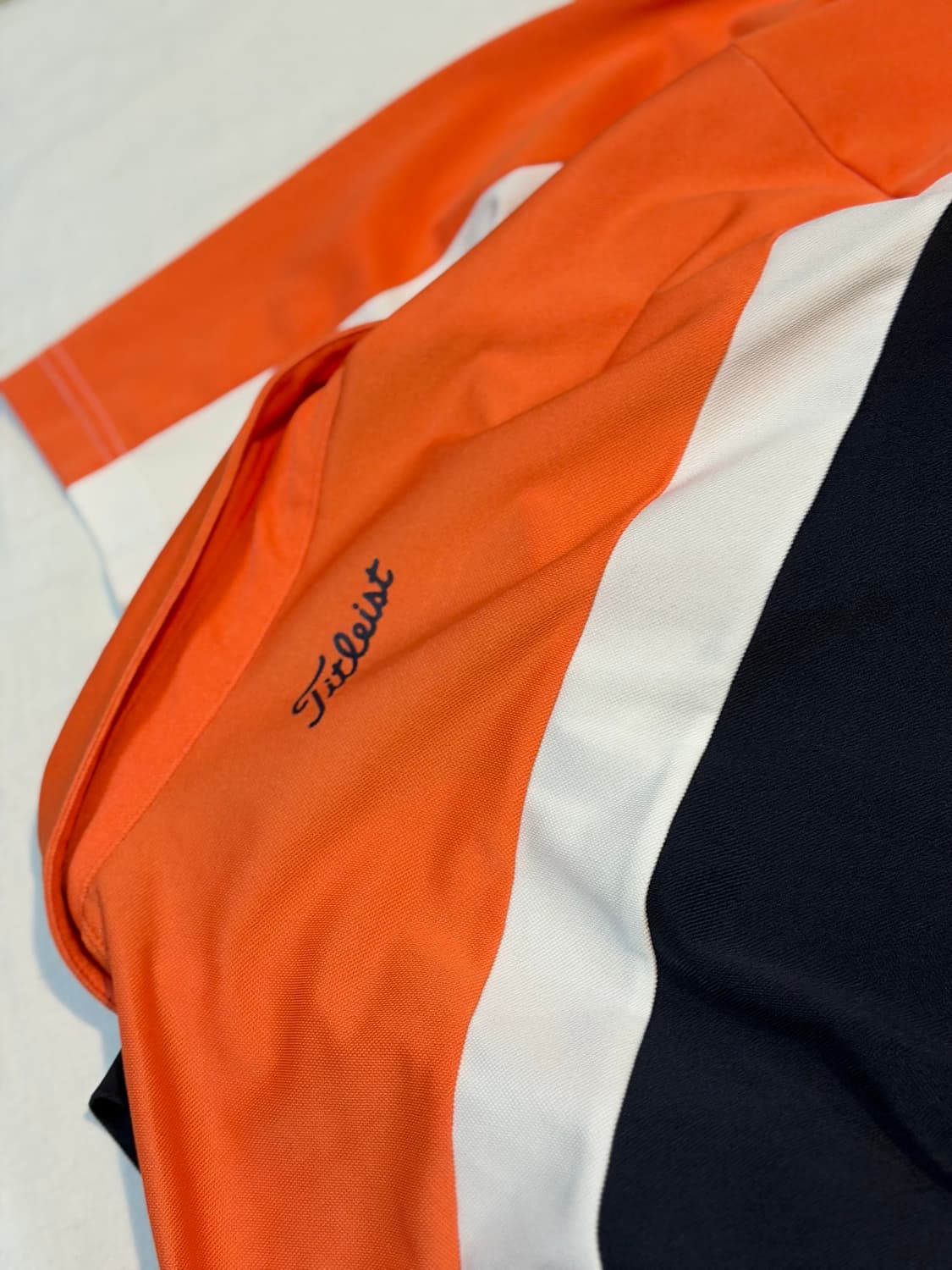 타이틀리스트 반집업 골프 긴팔 티셔츠 상품이미지3