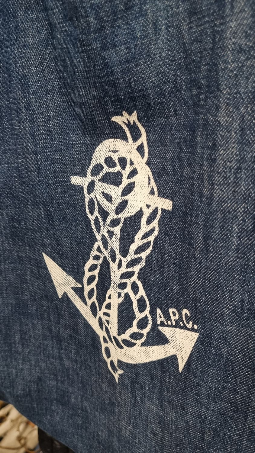 (a.p.c.) 아페쎄 정품 데님 vintage 여름가방 (에코백) 상품이미지1