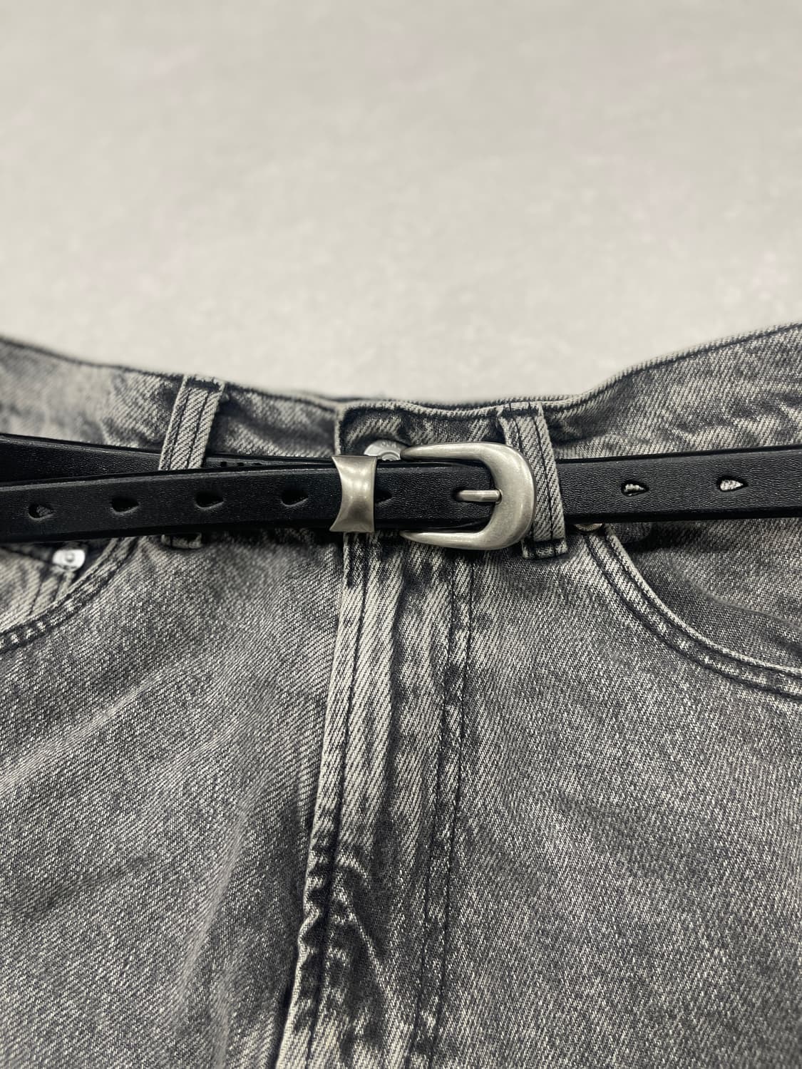 러스틱 리얼가죽벨트 (2cm) 상품이미지3