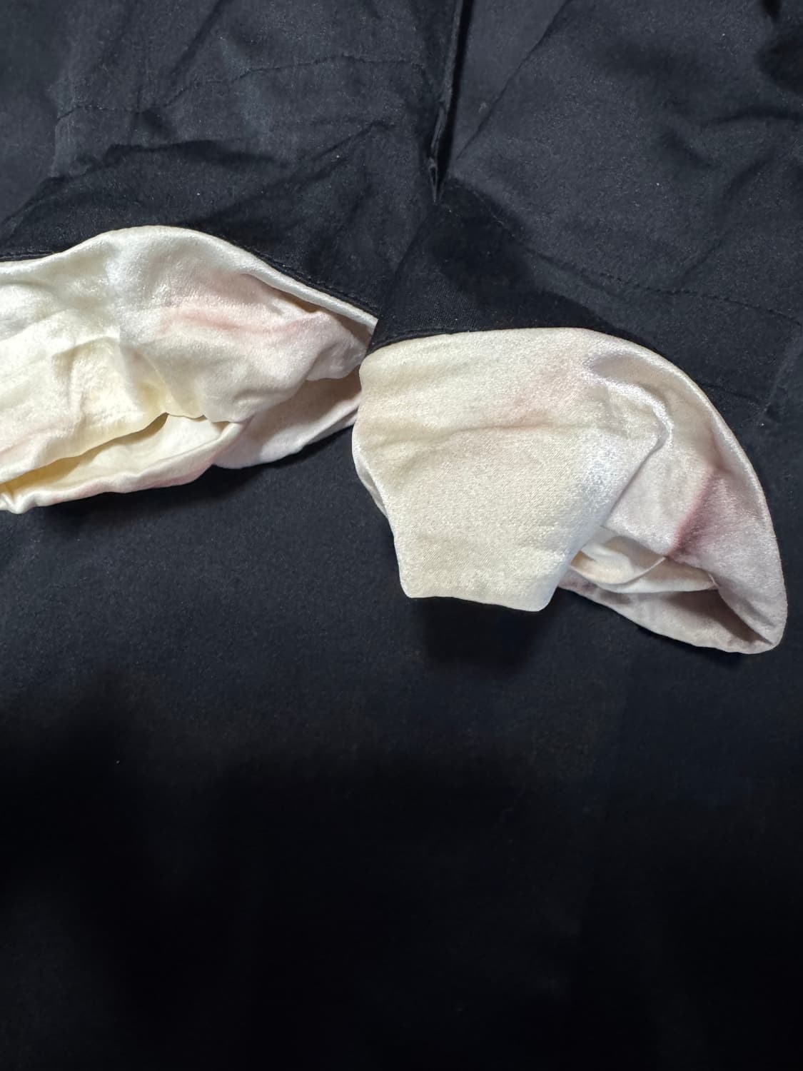 여성 레니본 Reneevon 울 롱 코트 자켓 아이디룩 블랙 S 상품이미지6