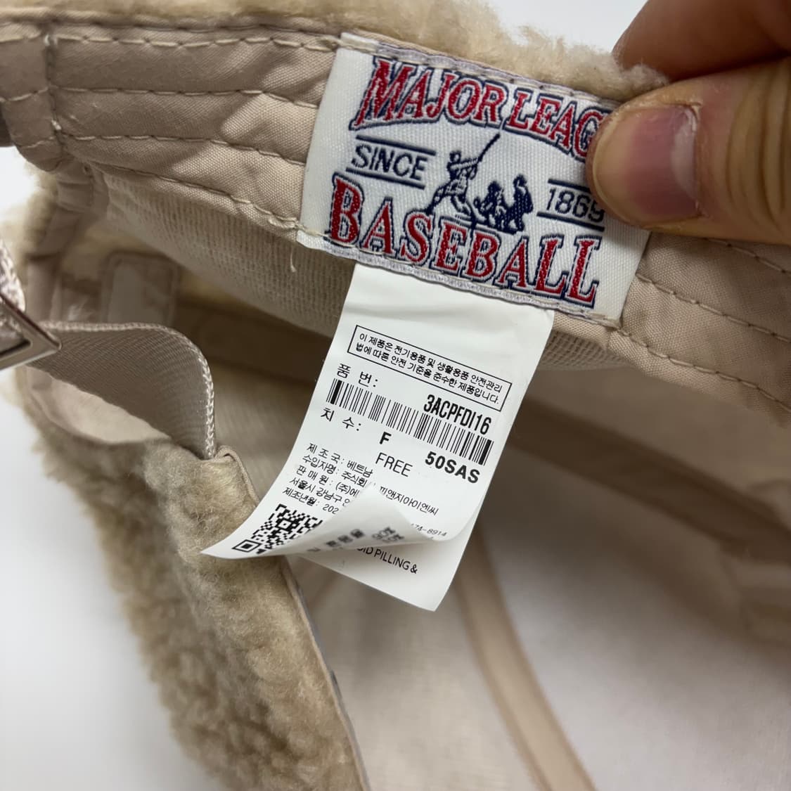 MLB 뉴욕 양키스 플리스 볼캡 상품이미지3