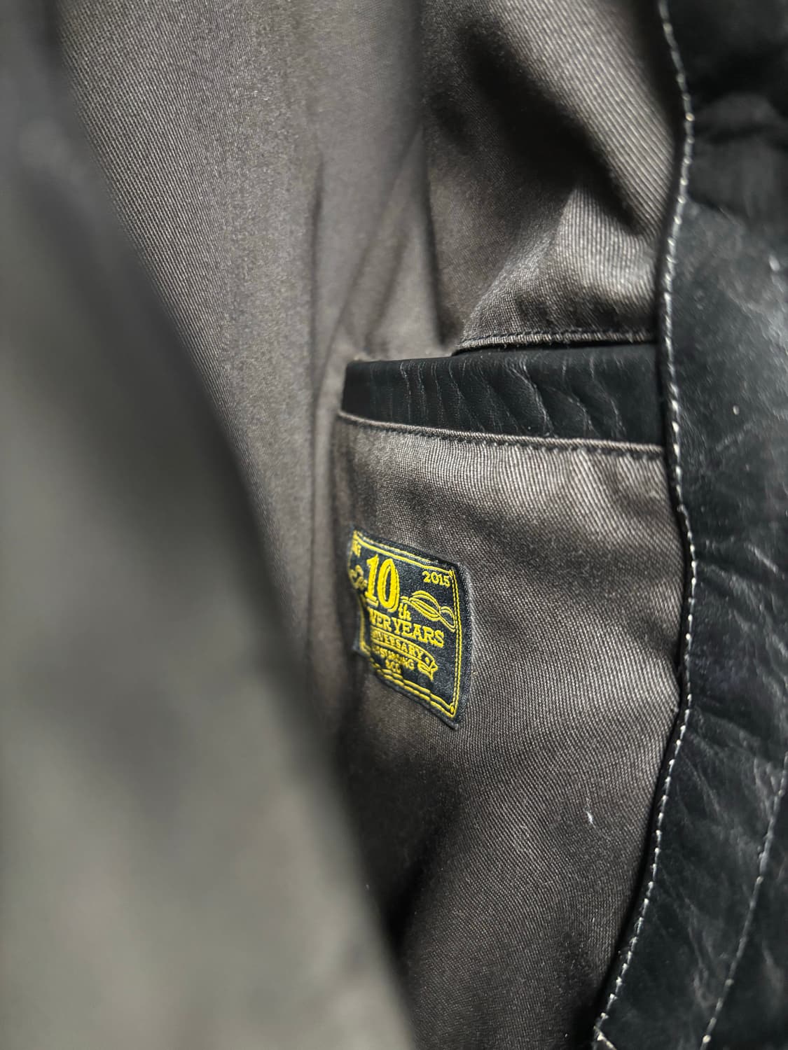 아웃스탠딩 티코어 카우 레더자켓 10주년 상품이미지5