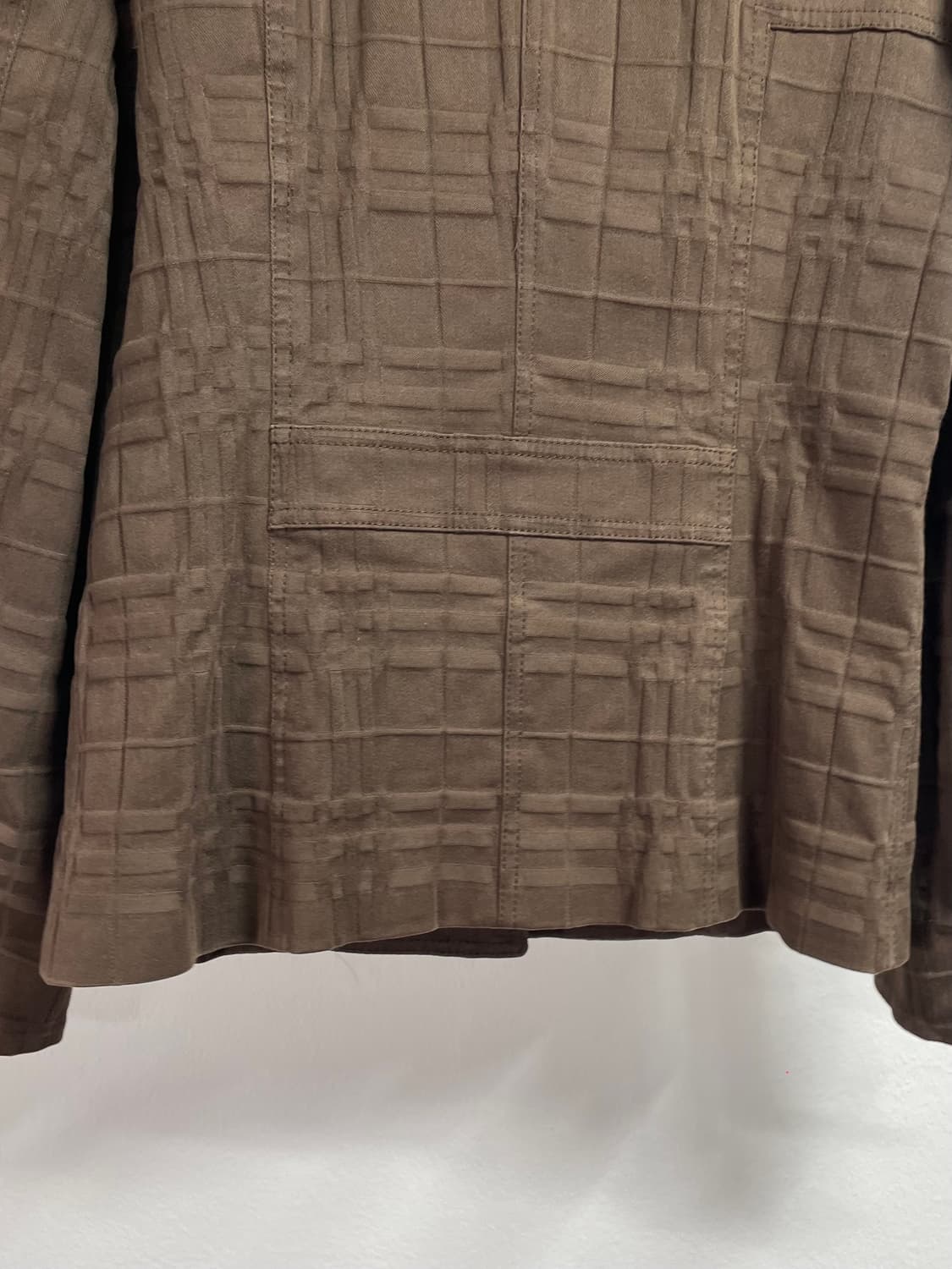 버버리 블랙라벨 브라운 노바체크 자켓  (on.278)    상품이미지6