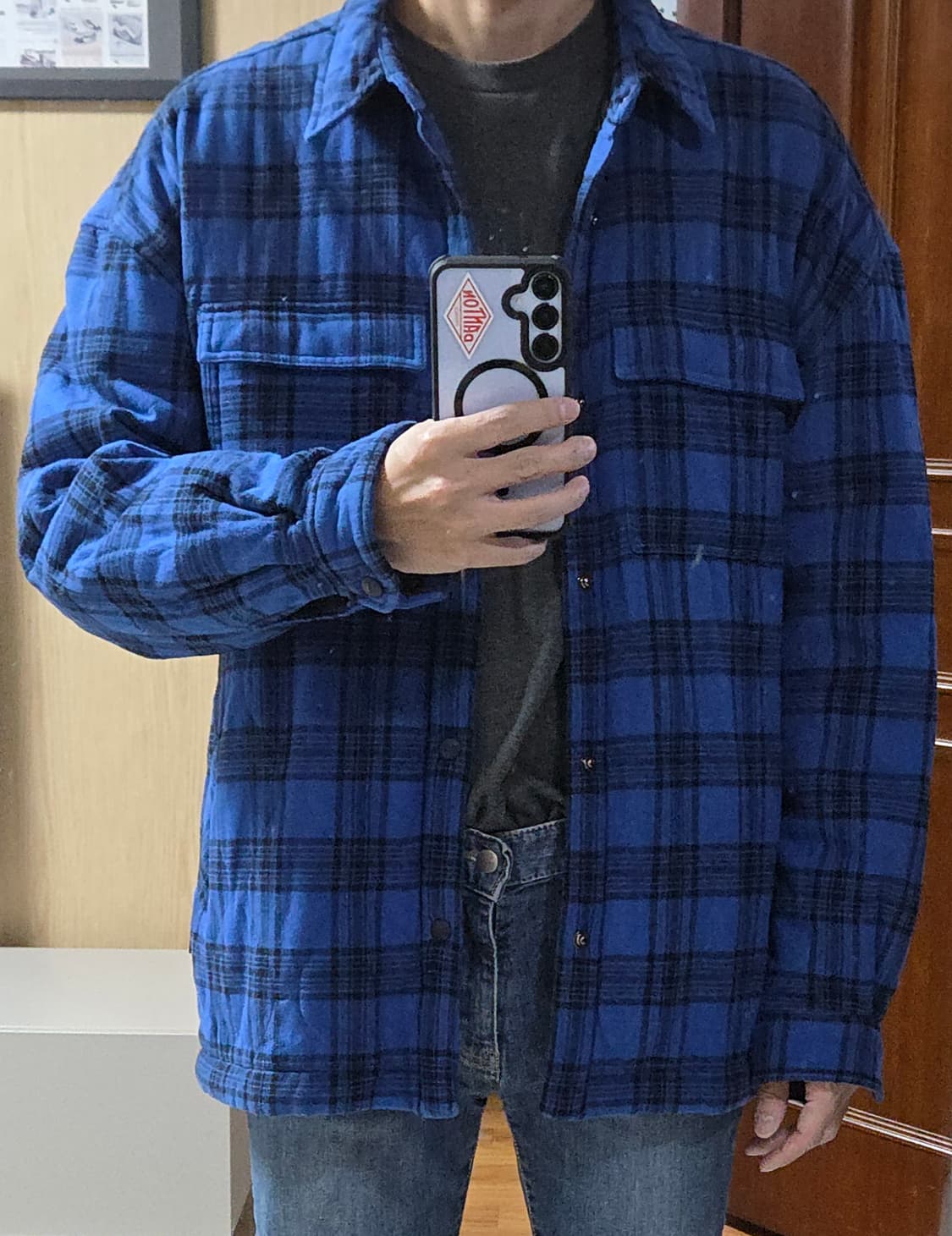 (착샷) 오닐 플란넬 신슐레이트 점퍼 Oneill 상품이미지8