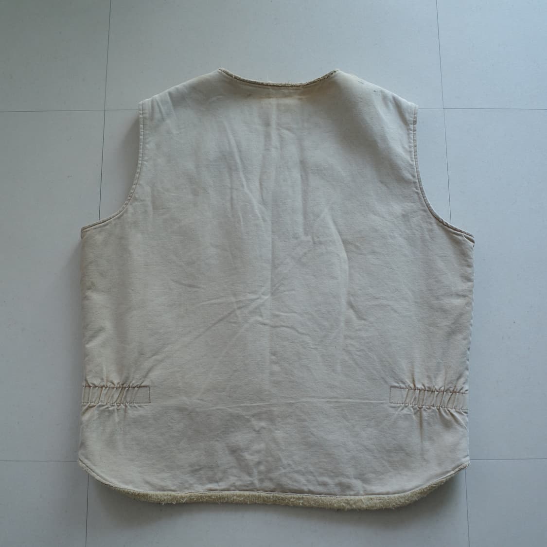 90s Walls 월스 MADE IN USA 워크웨어 덕 베스트 조끼 상품이미지6