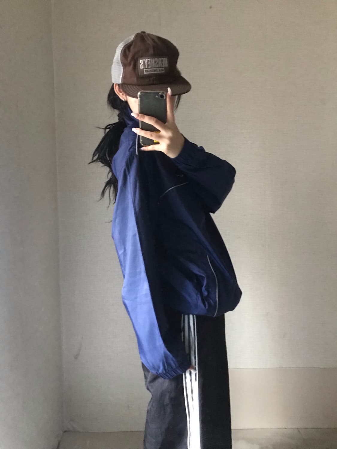 나이키 네이비 바람막이 상품이미지5