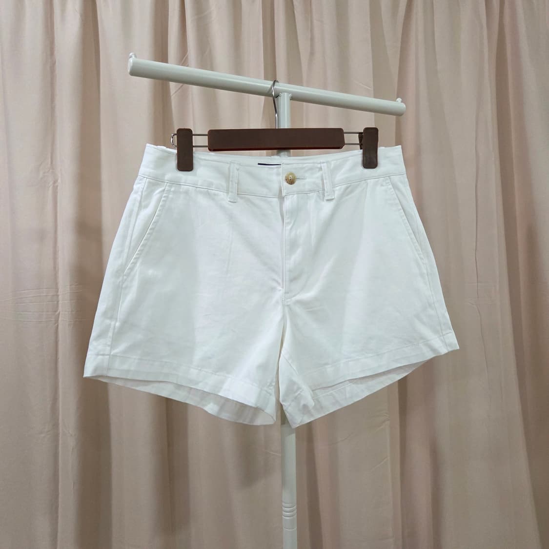 폴로랄프로렌 화이트 코튼 반바지 0 상품이미지1