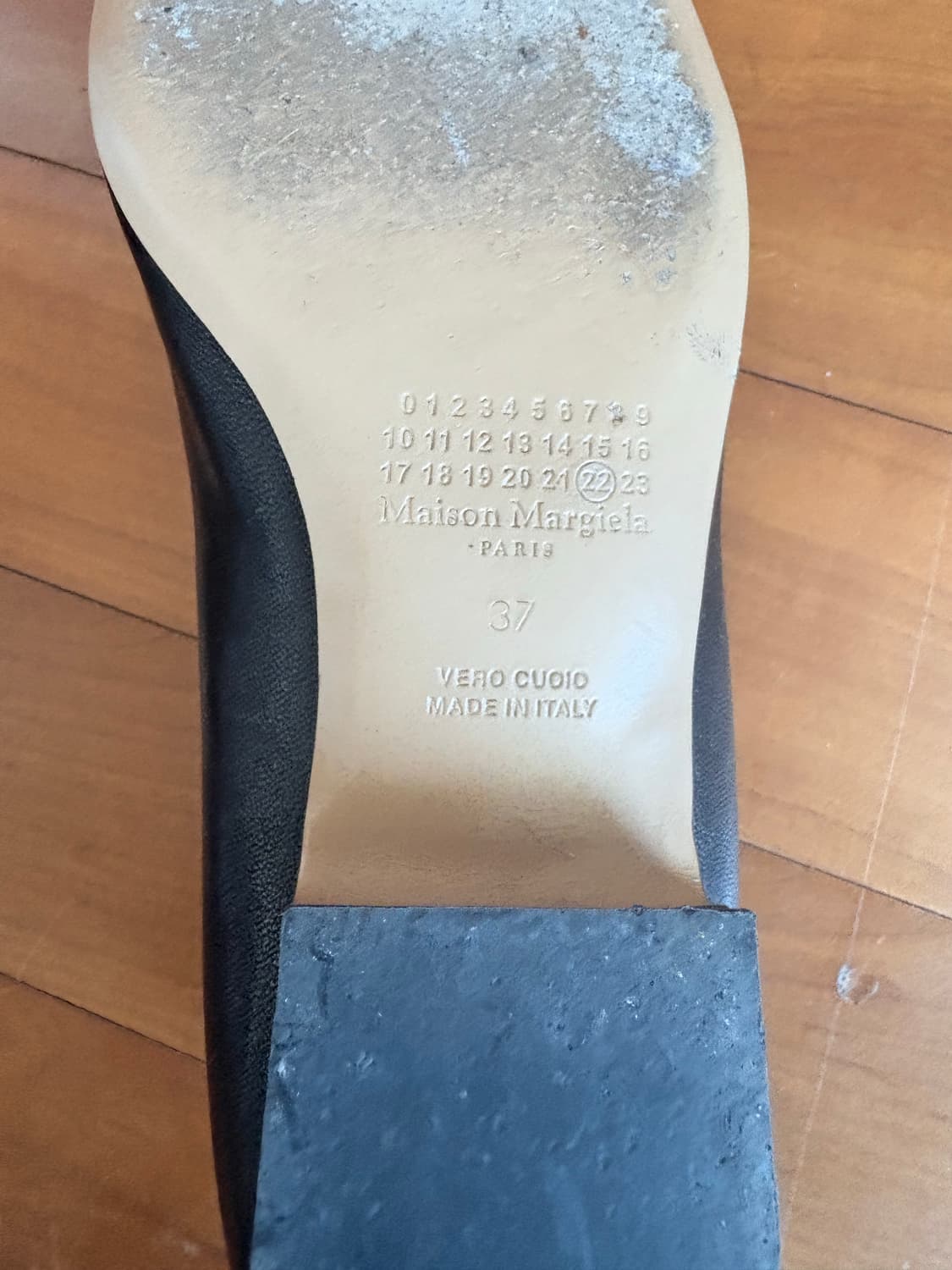Maison Magiela flat shoes 마르지엘라 스티치 플랫슈즈 상품이미지4