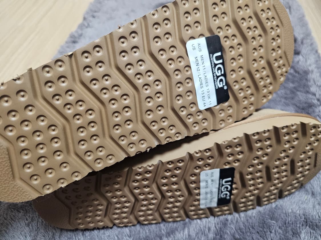 UGG 남성양털 슬리퍼 새상품 상품이미지4