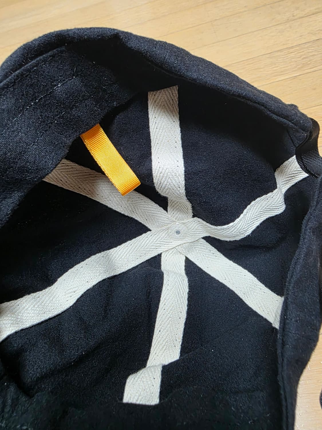 man-tle 맨틀 블랙 볼캡 상품이미지2