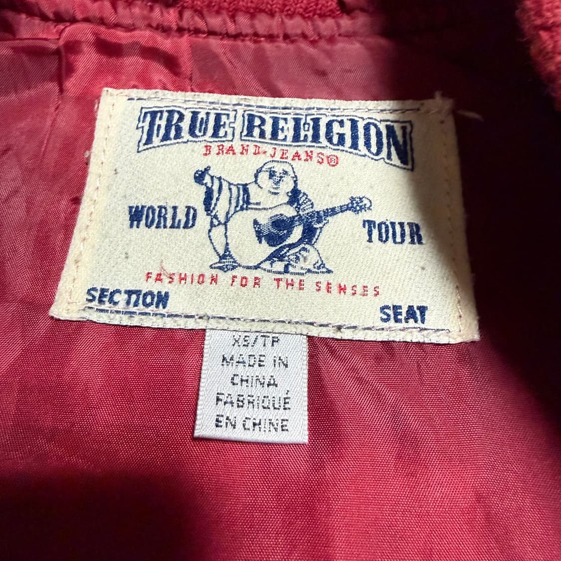 [XS] 트루릴리젼 올 아메리칸 울 바시티지켓 상품이미지5