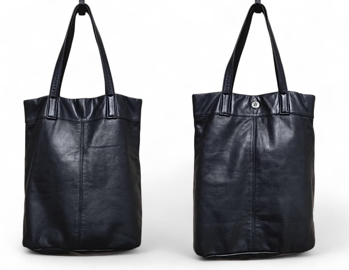 요지 야마모토 와이즈 소가죽 토트백 상품이미지2