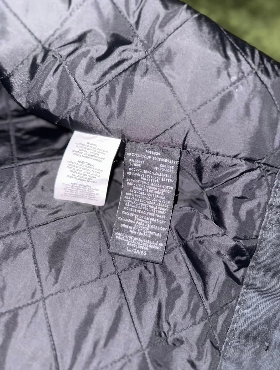 [L] 디키즈 인슐레이티드 아이젠하워 릴렉스 핏 워 크 자켓 블랙 상품이미지8