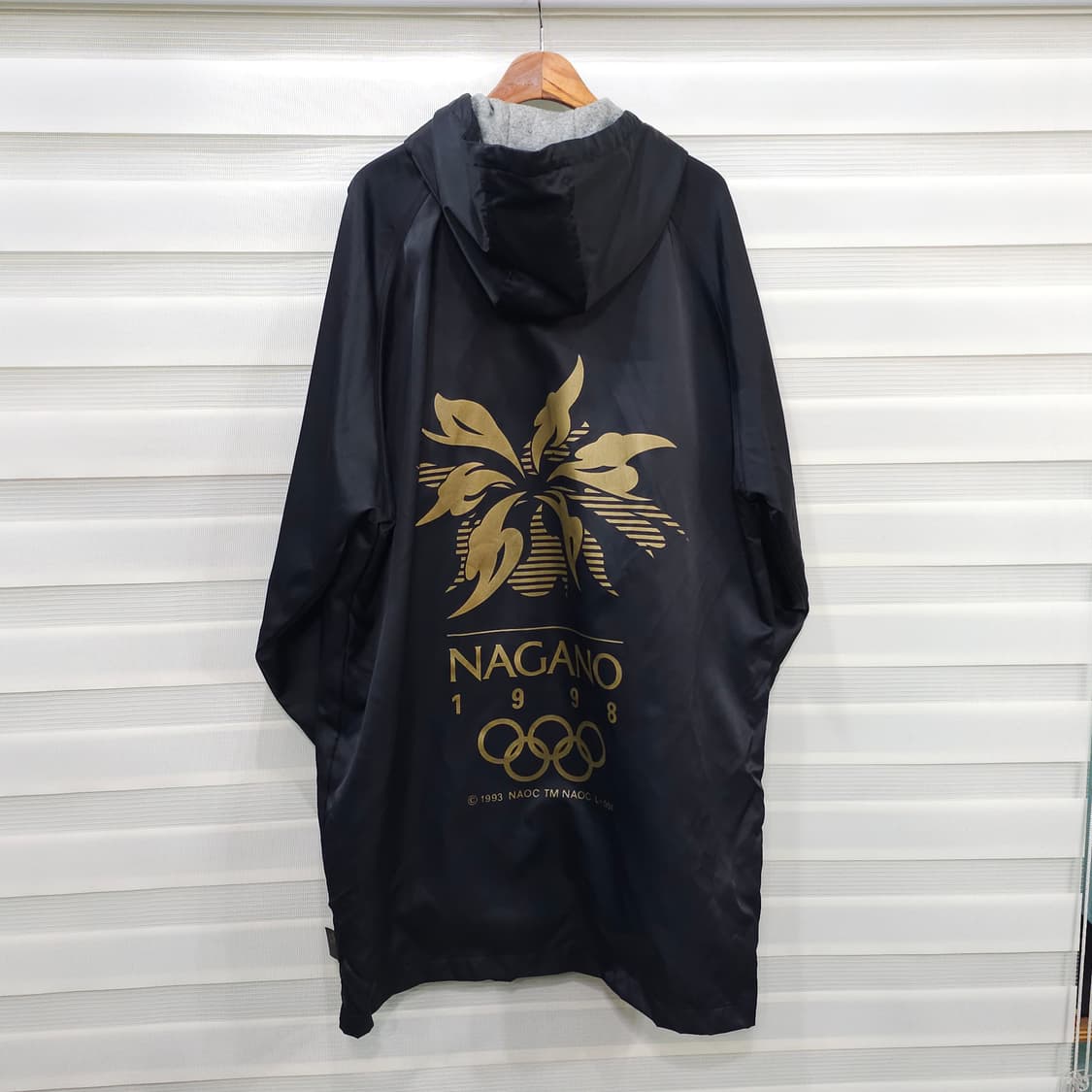 90s 미즈노 나가노1998 투웨이집업 후드자켓- 프리사이즈 상품이미지1