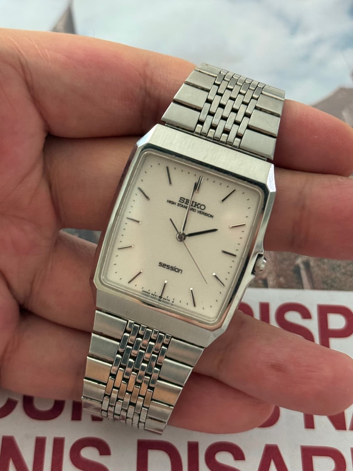 Seiko 세이코 Session Square 하이 스탠다드 버전 상품이미지3