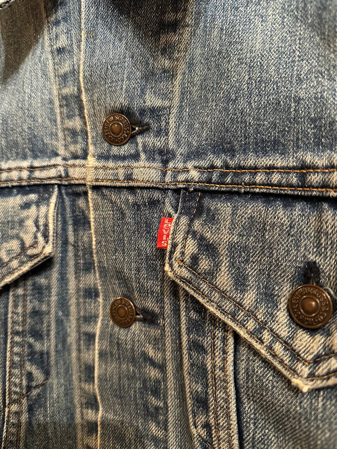 80s USA 빈티지 리바이스 70505 3세대 데님 자켓 상품이미지4