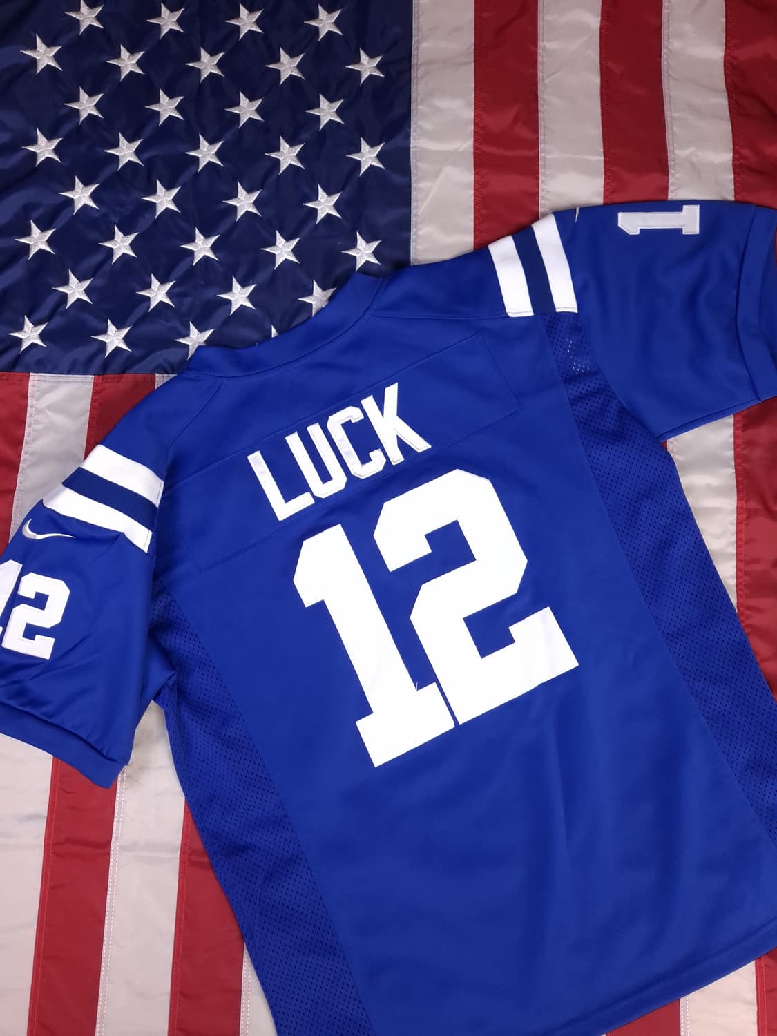 새제품급오리지날 나이키 X NFL 인디애나폴리스 콜츠 앤드류럭 풋볼 져지 상품이미지1